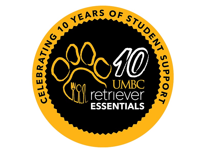 Retriever Essentials' 10 year celebratory logo